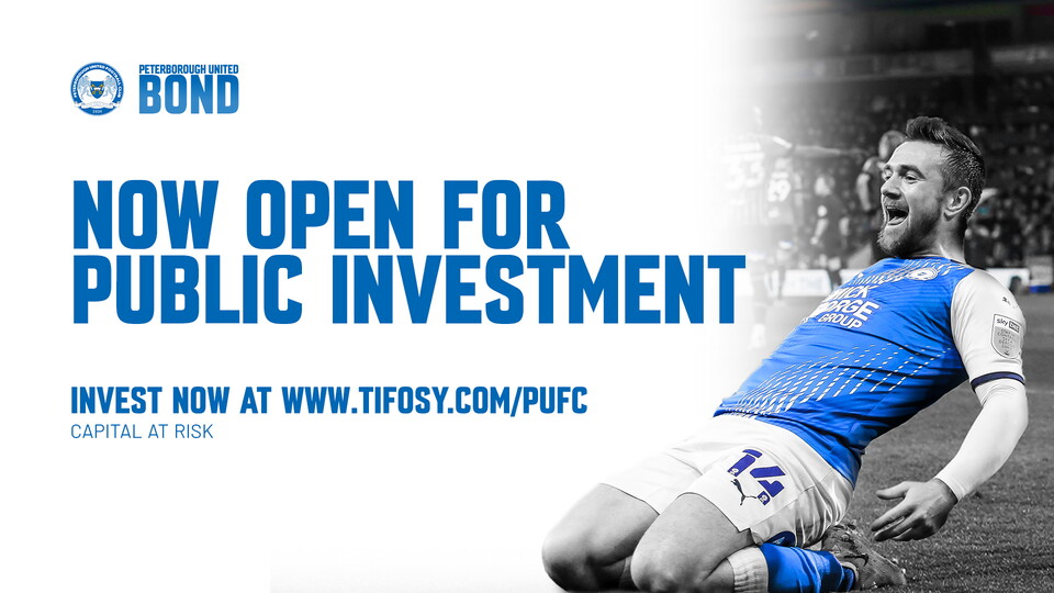 Bond - now open for public investment