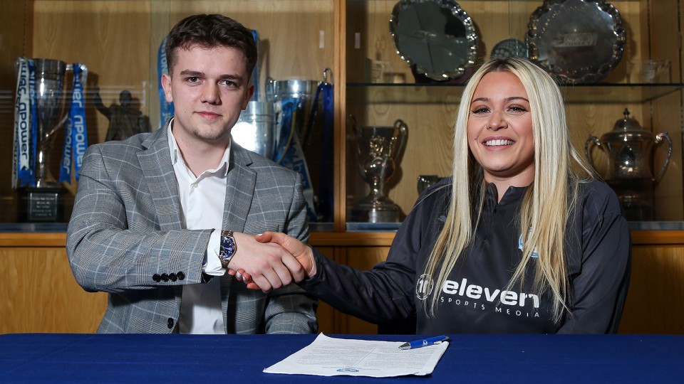 Cassie Steward and Bobby Copping