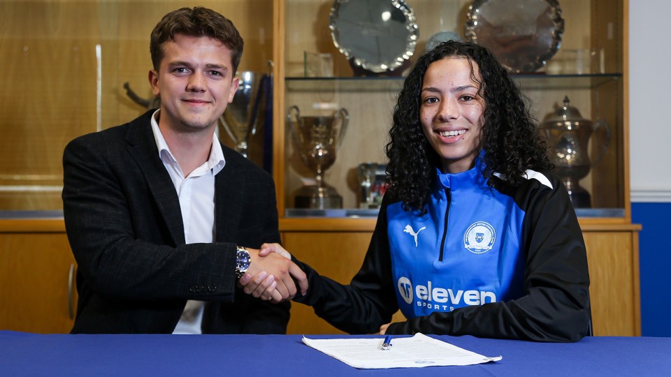 Eden Bailey and Bobby Copping