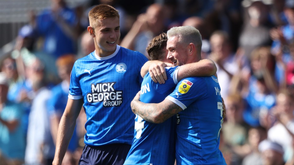 Ben Thompson celebrates