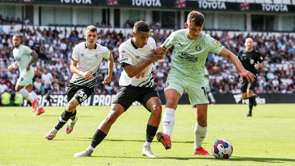 Derby County v Posh