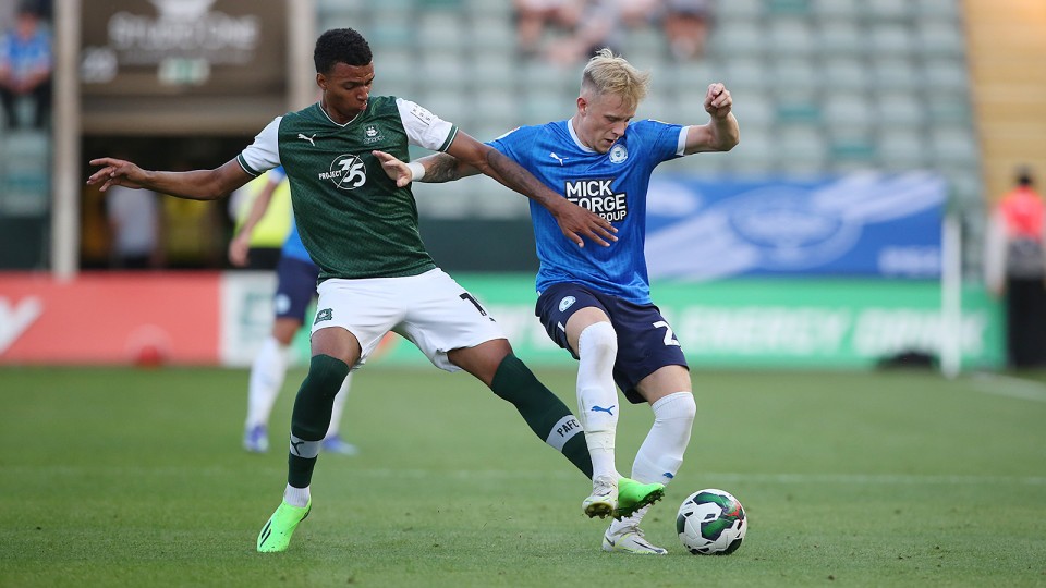 Joe Taylor v Plymouth Argyle