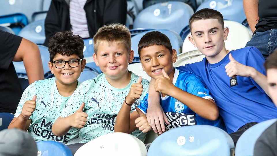 Posh Fans at Portsmouth