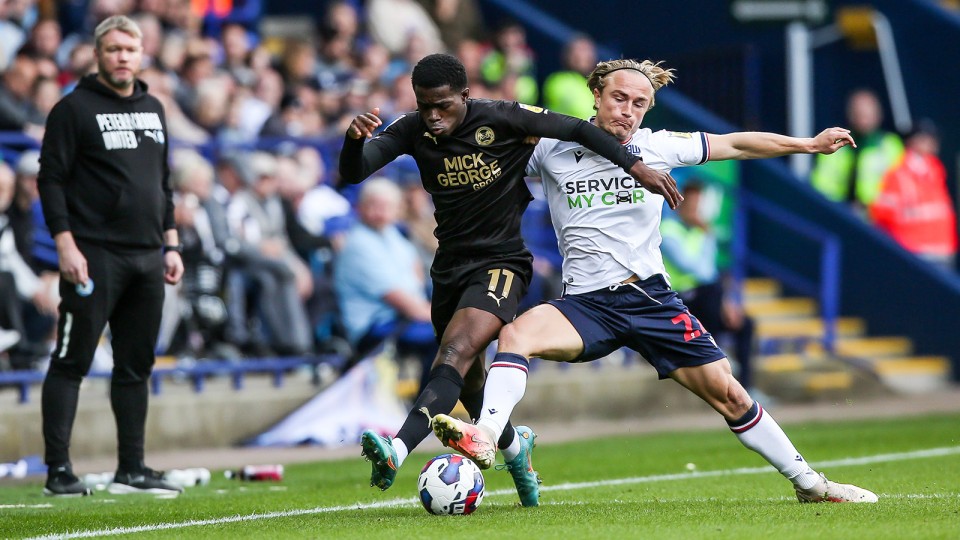 Bolton Wanderers v Posh