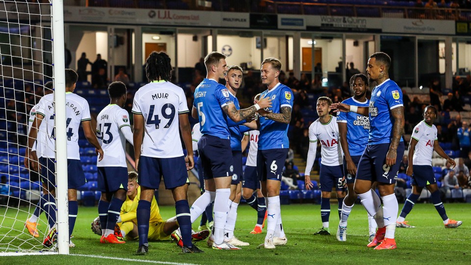 Posh v Tottenham Hotspur U21s