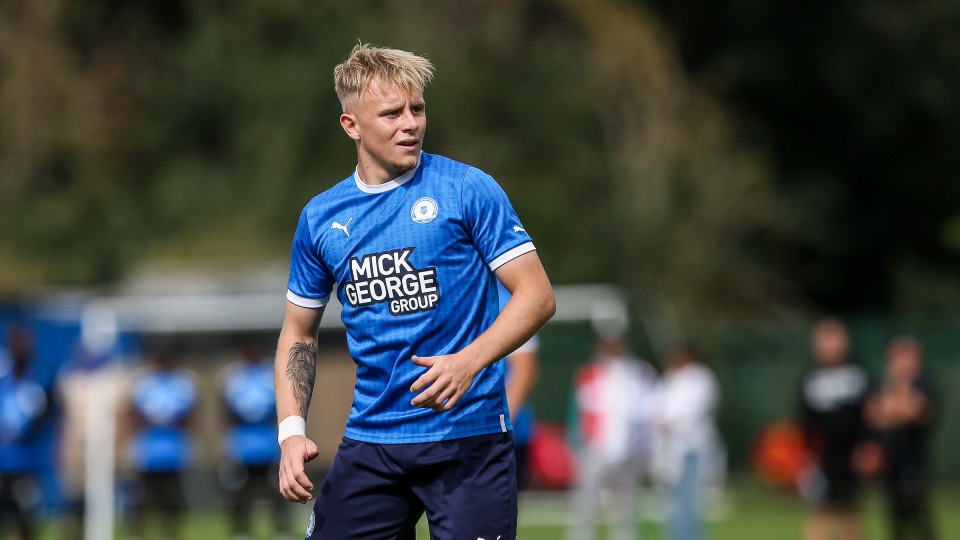 Joe Taylor against Swansea