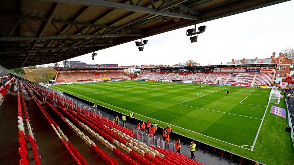 St James Park, Exeter City