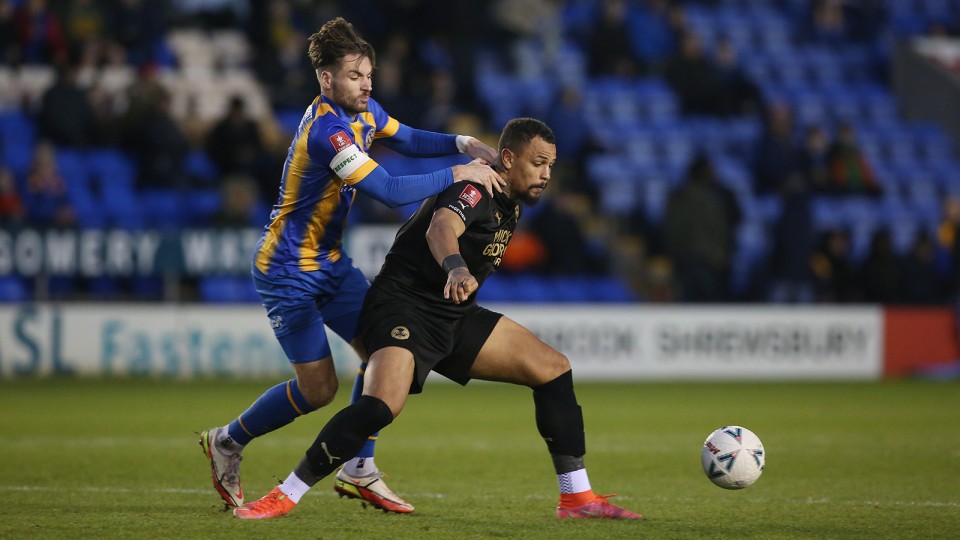 Shrewsbury Town v Posh