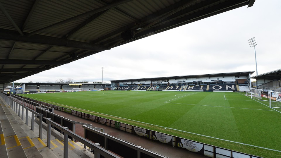 Pirelli Stadium, Burton Albion