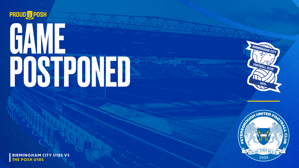 Game Postponed