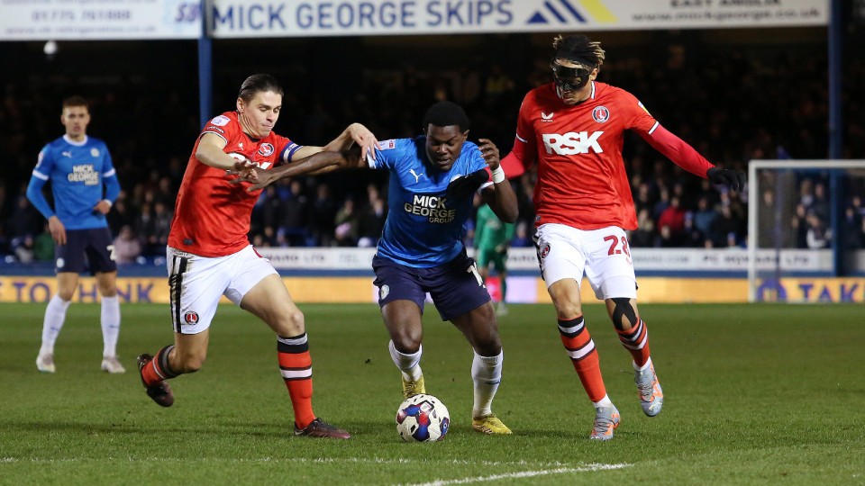 Posh v Charlton Athletic