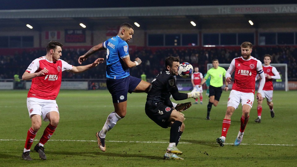 Fleetwood Town v Posh