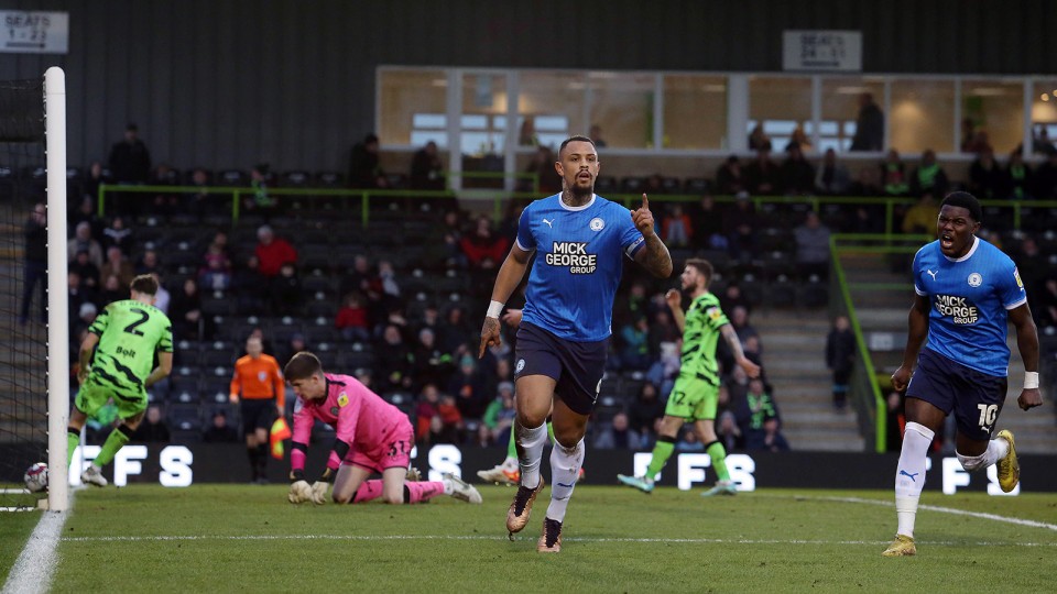 Forest Green Rovers v Posh