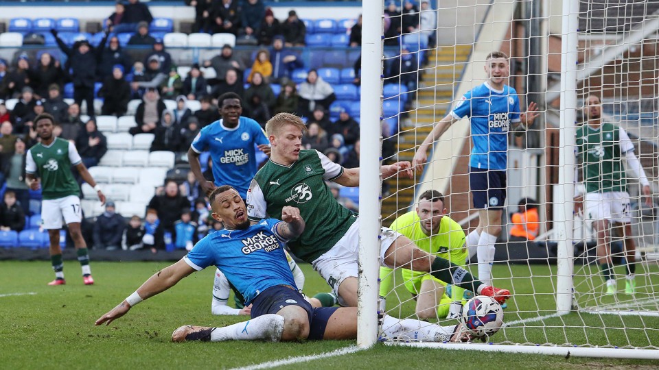 Clarke-Harris scores against Plymouth