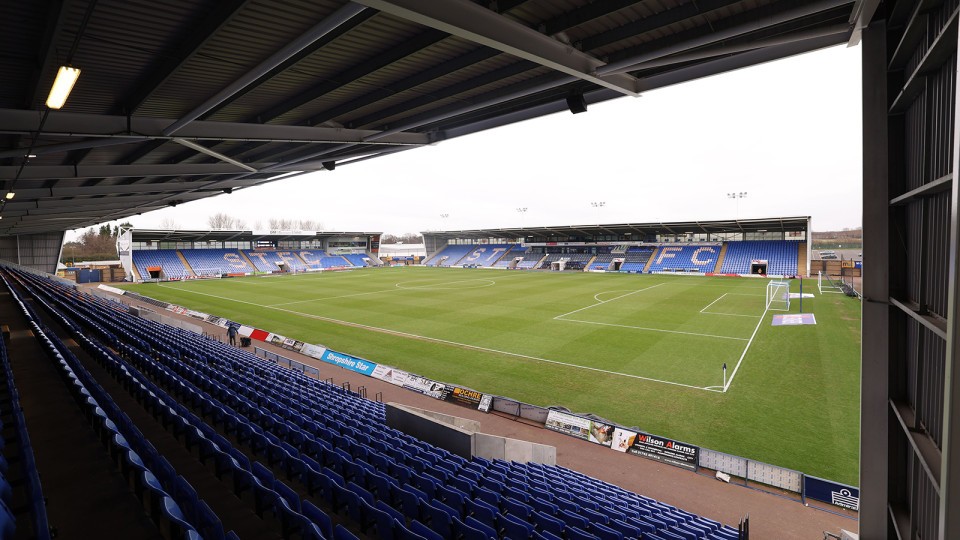 Montgomery Waters Meadow, Shrewsbury Town