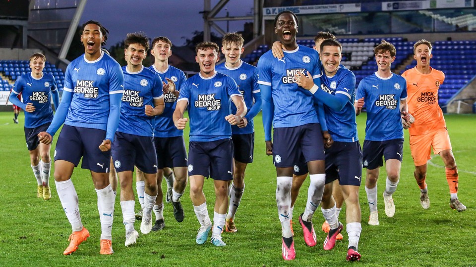 Posh U18s v Birmingham City U18s