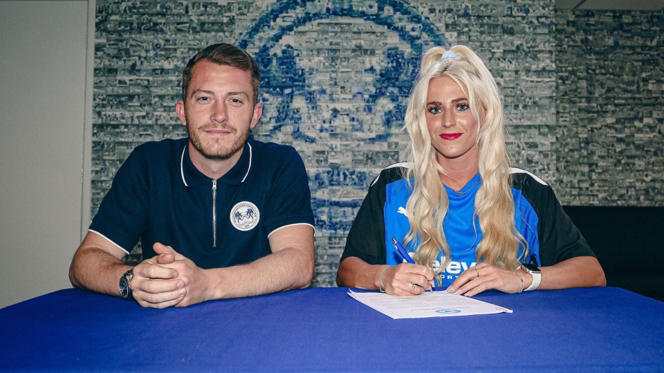 Sophie Scargill Signing Her Terms