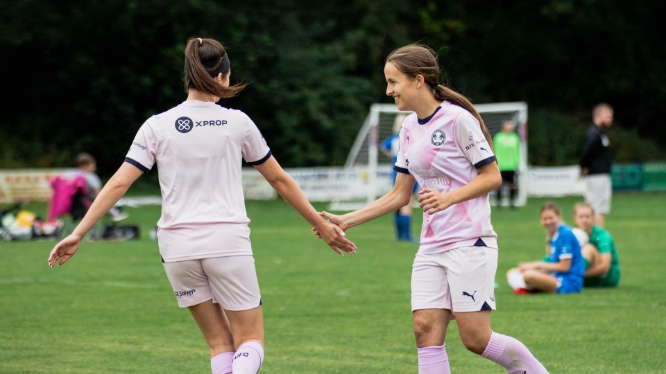 Alicia Podd celebrating