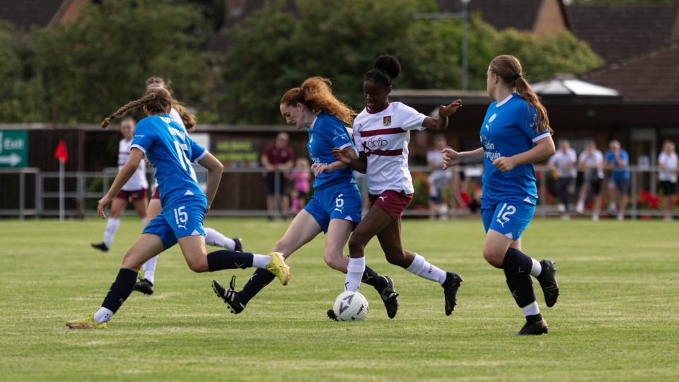 Posh Women In Action Vs Northampton