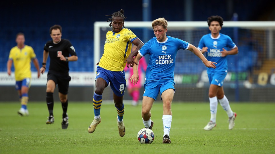 Posh U21s v Colchester United U21s