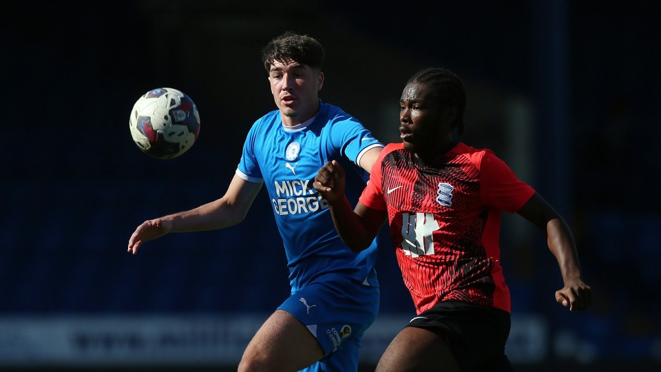 Posh U21s v Birmingham City U21s