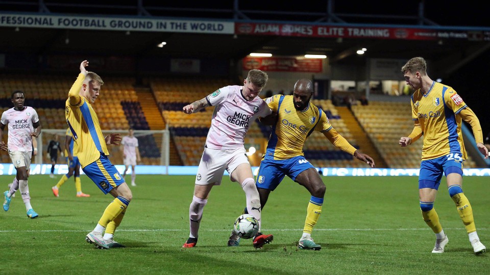 Mansfield Town v Posh