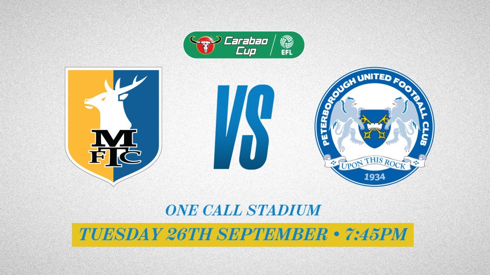 Mansfield Town v Posh