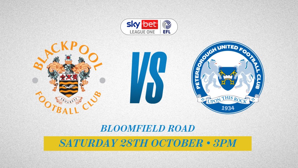 Blackpool v Posh