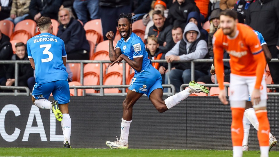 Blackpool v Posh