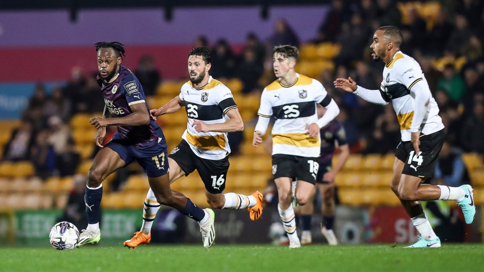 Port Vale v Posh