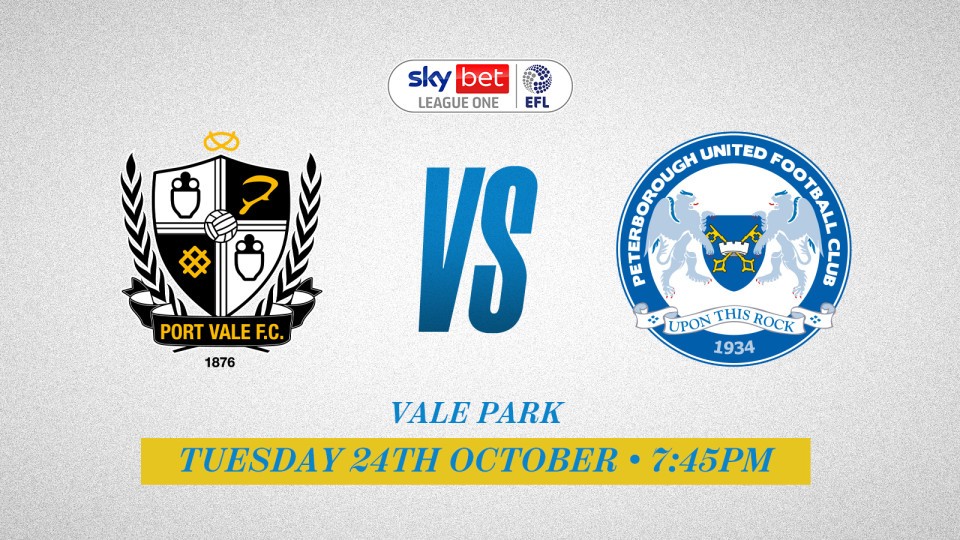 Port Vale v Posh