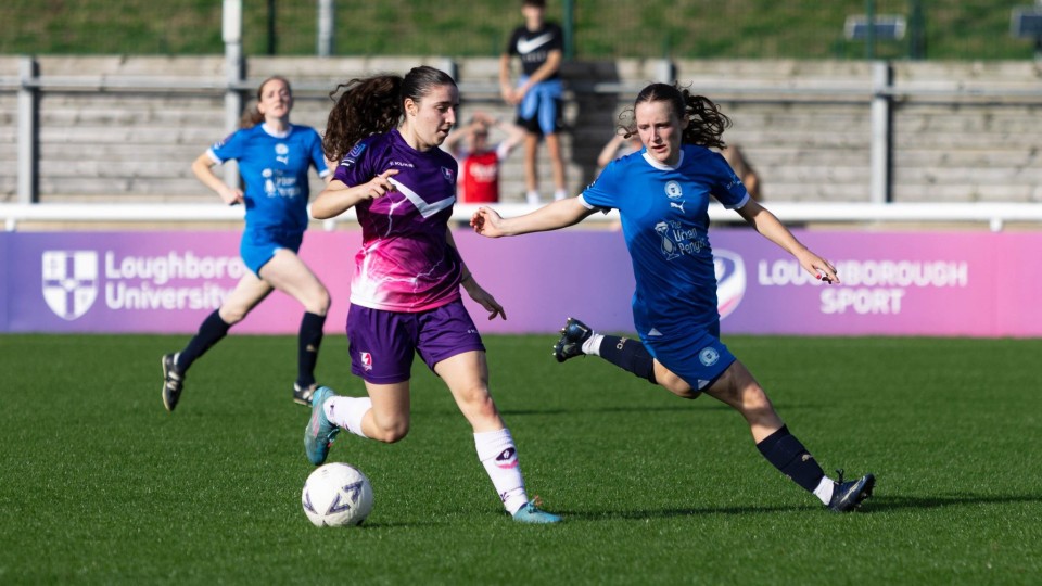 Posh Women in action vs Loughborough