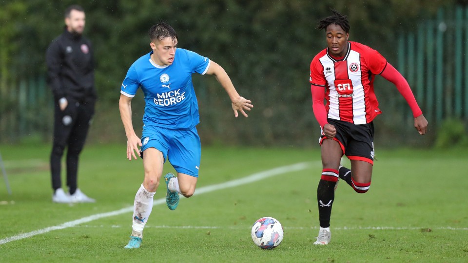 Posh U21s v Sheffield United U21s