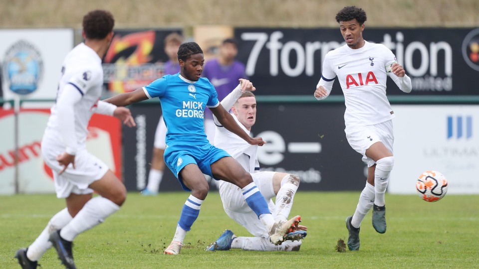 Posh U21s v Tottenham Hotspur U21s