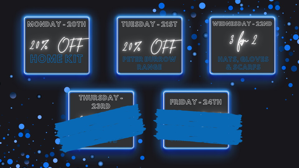 Blue Friday Wednesday