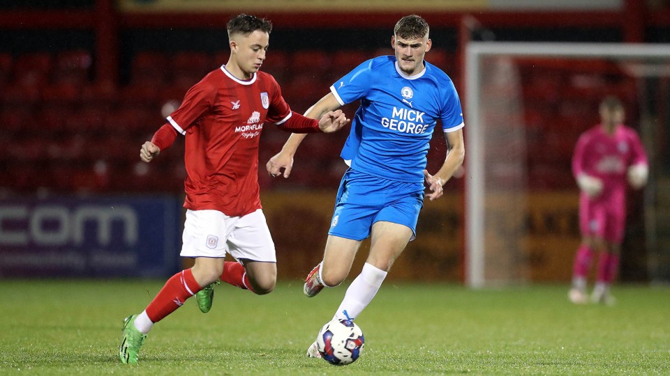 Crewe Alexandra U18s v Posh U18s