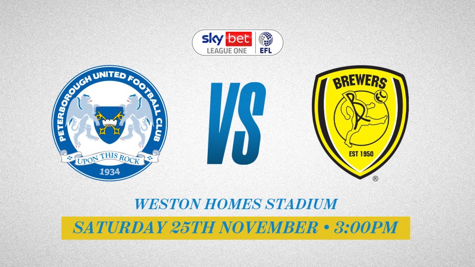 Posh v Burton Albion