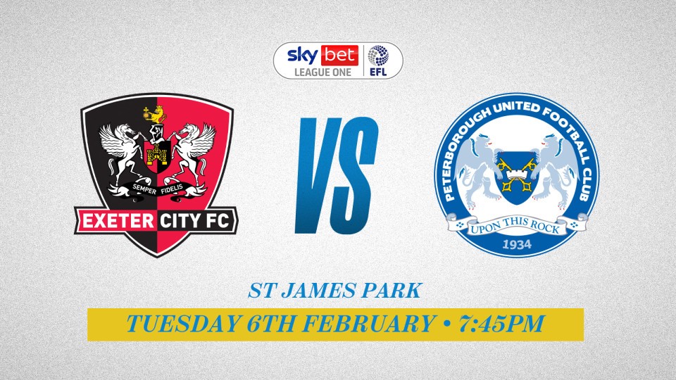 Exeter City v Posh