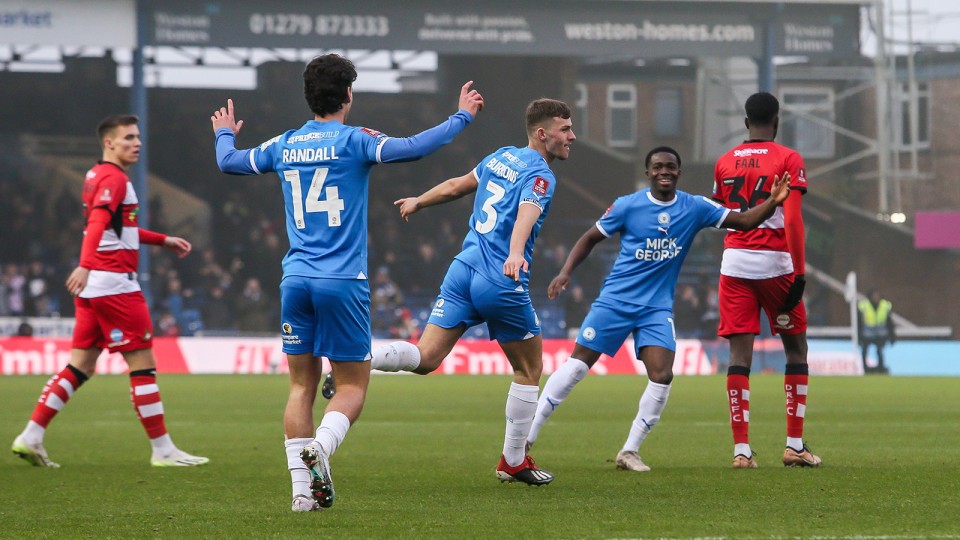 Posh v Doncaster Rovers