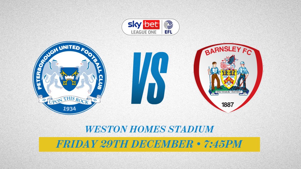 Posh v Barnsley