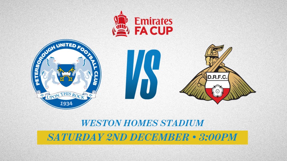 Posh v Doncaster Rovers