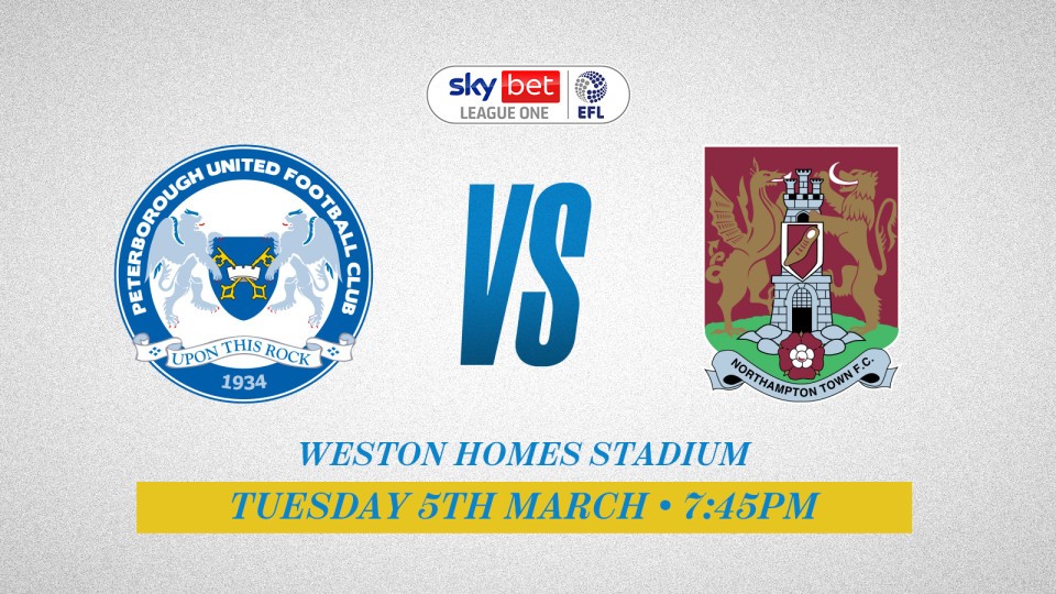 Posh v Northampton Town