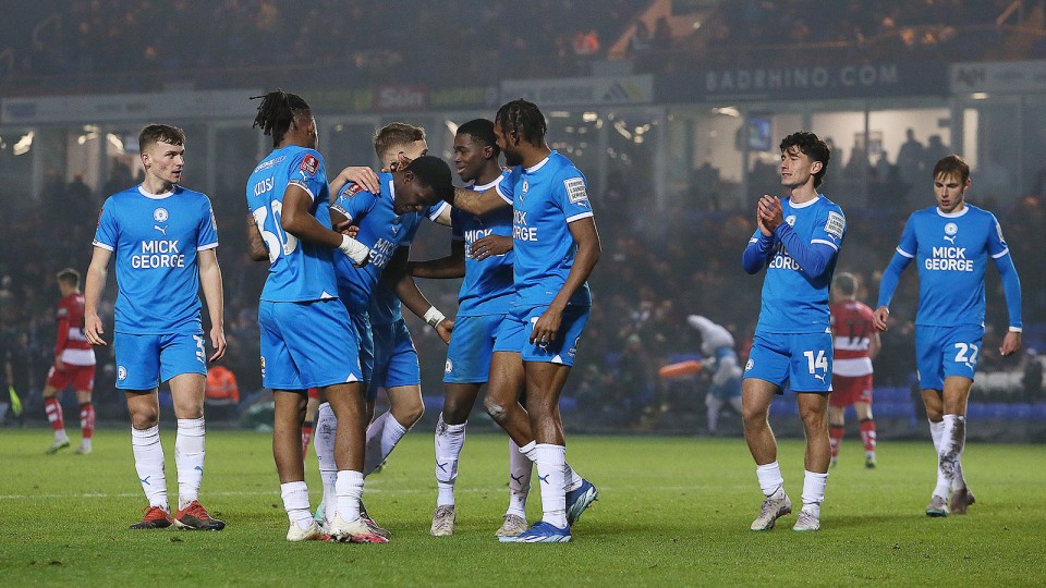 Posh v Doncaster Rovers