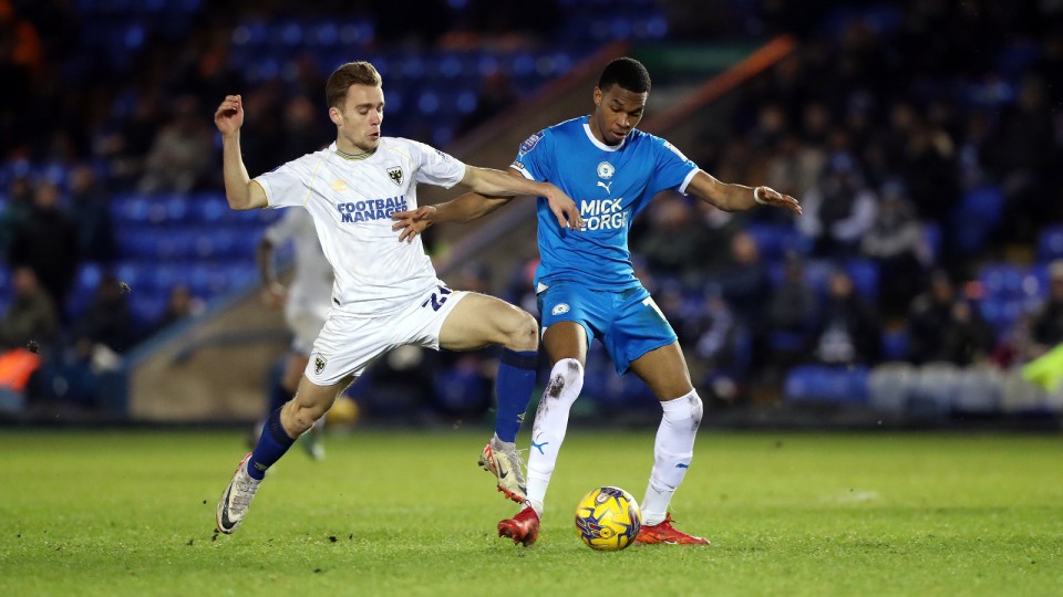 Posh v AFC Wimbledon