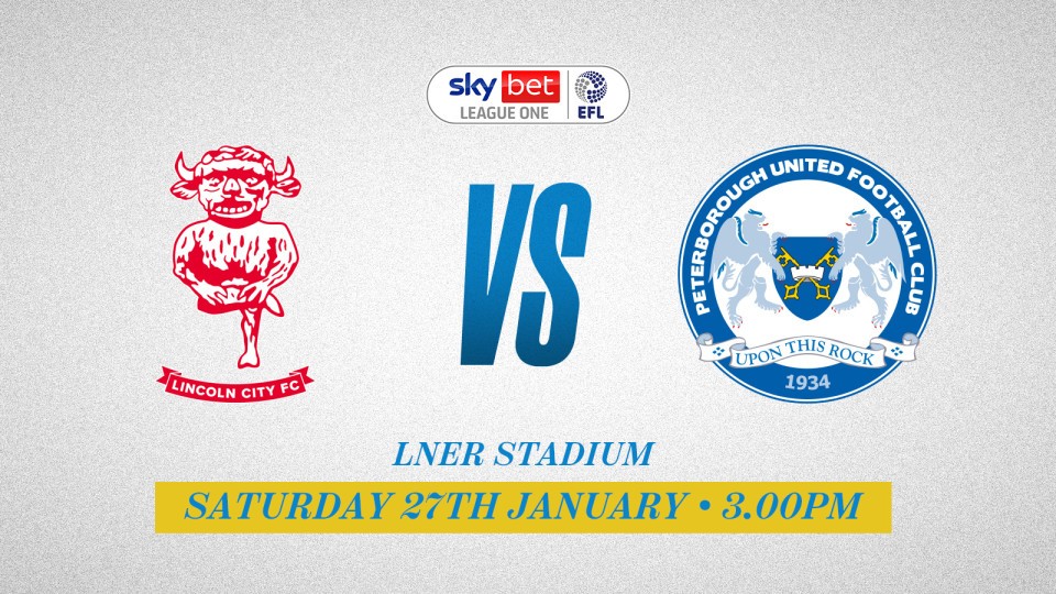 Lincoln City v Posh
