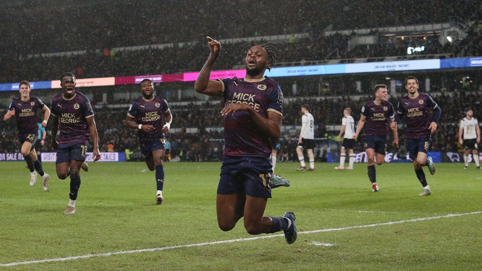 Derby County v Posh