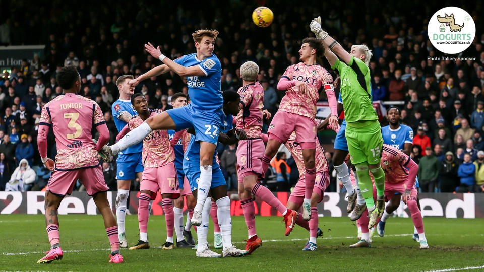 Posh v Leeds United