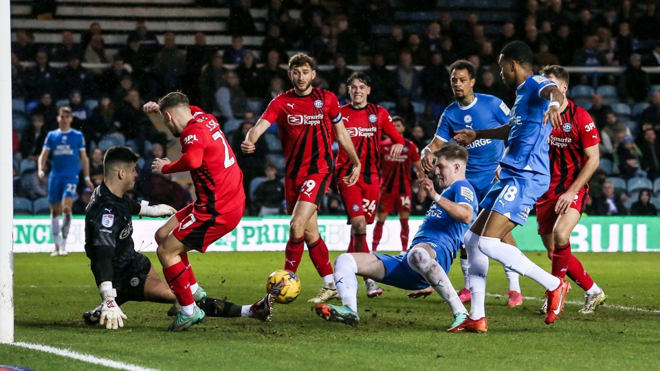 Posh v Wigan Athletic