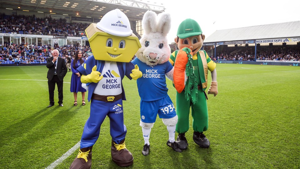 Peter Burrow with his mates Mick the Skip and Peeby