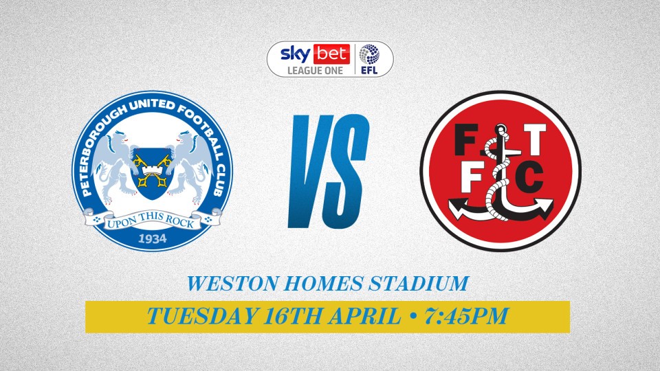 Posh v Fleetwood Town